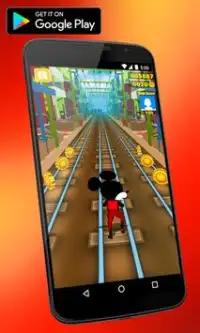 Mickey and Minnie Subway Surfer 3D Screen Shot 3