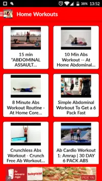 ULTIMATE Home Exercise Workouts 2020 Screen Shot 3