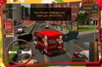 Pizza Van Delivery Service 3D Screen Shot 1