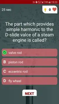 Chemistry Quiz Screen Shot 4