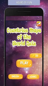 Countries Maps of the World Quiz - Geography Games Screen Shot 0