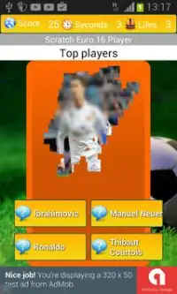 EURO 16: Scratch Soccer Player Screen Shot 2