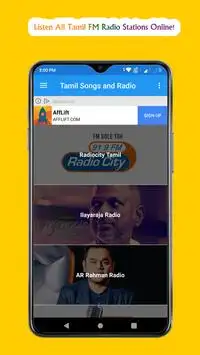 Tamil Radio & News - Online Radio, Tamil News. Screen Shot 1