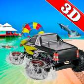 Beach Water Surfer Buggy Racing