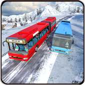 Off-Road Snow Hill treinador Bus Simulator 3D 2018