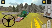 Çiftlik Kamyonu 3D: Biçerdöver Taşımacılığı Screen Shot 1