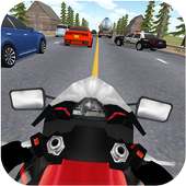 Highway Traffic Rider 3D - Moto Racing Simulator