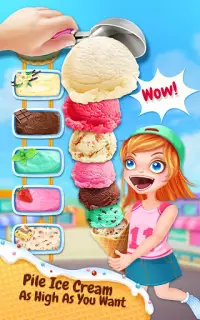 Ice Cream - Summer Frozen Food Screen Shot 1