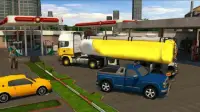 Oil Tanker truck game 2020: City Oil transport Screen Shot 0