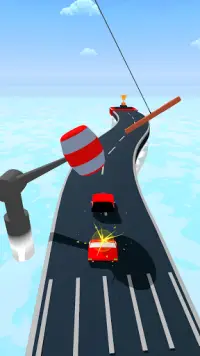 Blocky Car Rush 3D - Pixel Car Smash Race Screen Shot 2