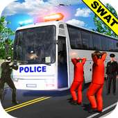 Offroad policía autobús juego
