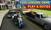 Politie warden Motorbike sim Screen Shot 0