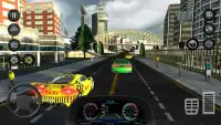 City Taxi Driving Sim 2017 Screen Shot 6
