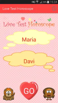 Love Test Horóscopo Screen Shot 2