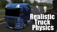 3Д Евро Город грузовик симулятор 2017 - бесплатно! Screen Shot 1