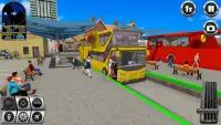Летающий Автобус Сим Игры 3D Screen Shot 0