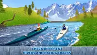 Kayak Boat River Cross Simulator - Canoeing Game Screen Shot 0