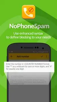 NoPhoneSpam – Just Block Calls Screen Shot 2