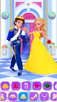 王女と王子着せ替えゲーム女の子 Screen Shot 7