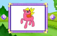 Giochi da colorare Pony Screen Shot 8