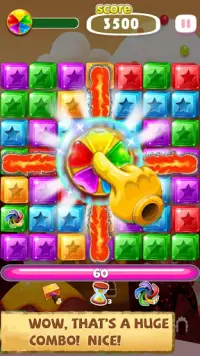 Cube Splash Pop Mania: การแข่งขัน -3 เกมปริศนาฟรี Screen Shot 0