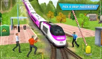 xe lửa offroad 2020 - trò chơi xe lửa euro Screen Shot 8