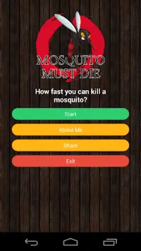 Mosquito Must Die Screen Shot 0