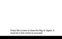 Draw The Flag Of Japan Screen Shot 1