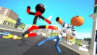 Stickman Fight Ninja Battle Screen Shot 1