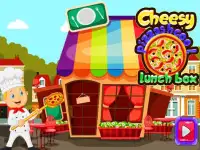 Cheese Pizza Lunch Box - Cooking Game For Kids Screen Shot 5