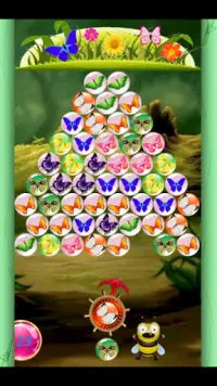 Bubble Shooter Butterfly Screen Shot 6