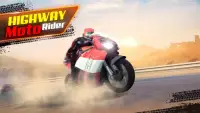 Highway Moto Rider - Traffic Race Screen Shot 0