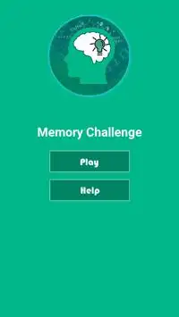 Memory Challenge Screen Shot 0