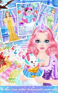 Princess Salon: Frozen Party Screen Shot 3