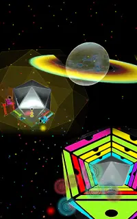 Cosmic Horizon - Icosahedron Jeu vidéo Puzzle Screen Shot 3