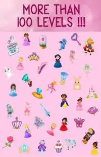 Princess matching game Screen Shot 1