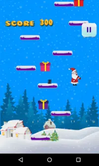 Santa Jump Game Screen Shot 1
