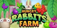 Hongerige konijnenboerderij - match 3 puzzel! Screen Shot 5