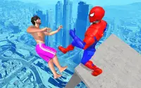 Spiderhero Rope Superhero Game Screen Shot 2