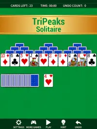 TriPeaks Solitaire Classic! Screen Shot 5