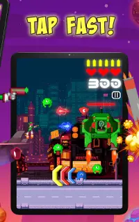 Hop Shot: Alien Attack Game - 2D Space Shooter Screen Shot 8