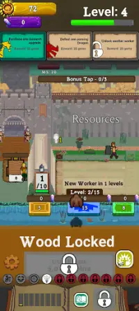 Idle Settlement: Resource Management Tycoon Screen Shot 1