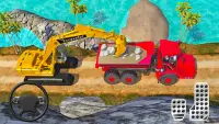 Sand Excavator Crane Simulator:Heavy Construction Screen Shot 3