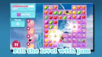 Frozen Match Three:Gem Fall Screen Shot 2