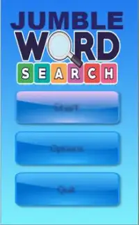Jumble Word Search Screen Shot 0
