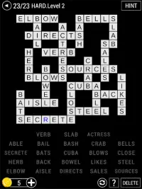 Fill-In Crosswords : Amazing Puzzle Screen Shot 7