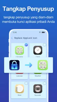 kunci aplikasi: Pengunci aplikasi, Kunci Pin, Pola Screen Shot 4