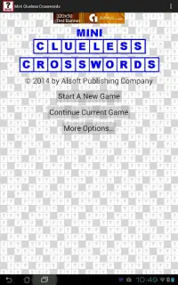 Mini Clueless Crosswords Screen Shot 16