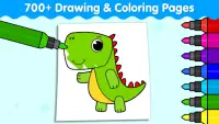어린이용 색칠 공부 게임 - 그림 그리고 색칠 공부책 Screen Shot 0