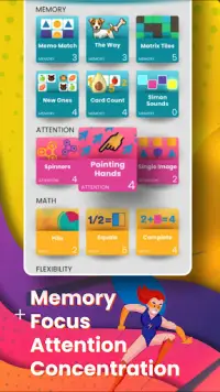 Brain Power - Memory Trainer Screen Shot 2